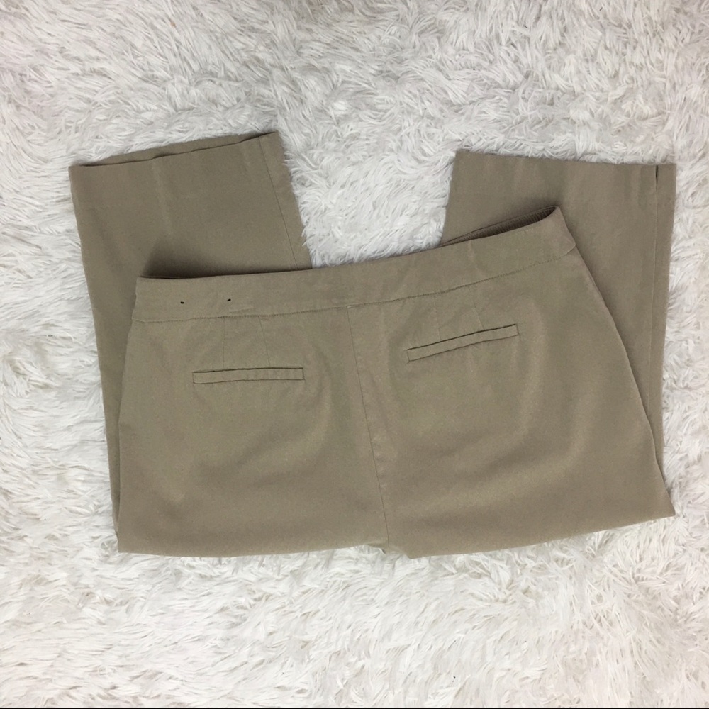 Kim Rogers Khaki Pull On Capris size 14P - Picture 2 of 6